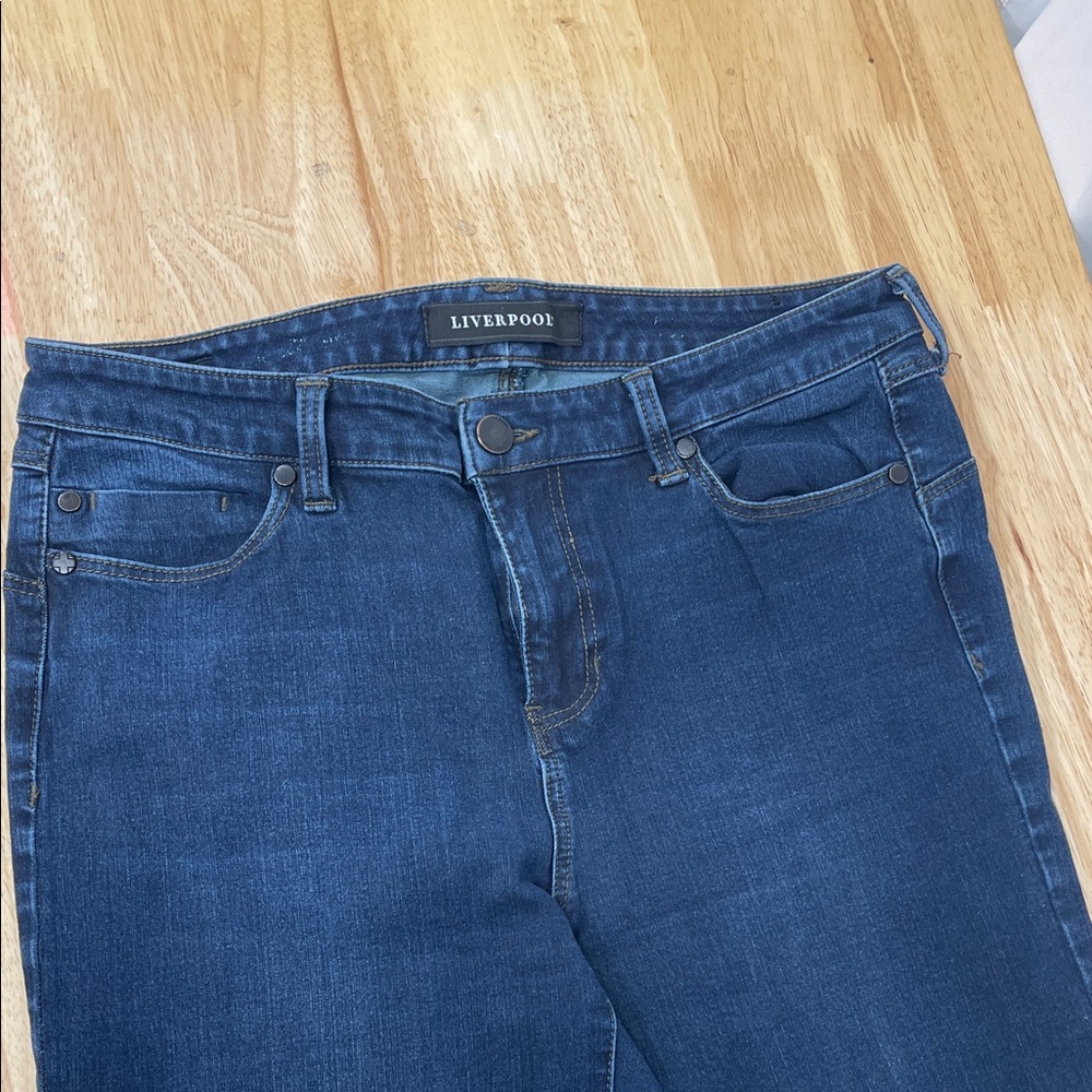 Liverpool Women's Dark Blue Skinny Jeans